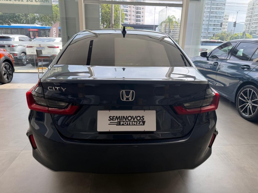 honda city 1.5 i-vtec flex touring cvt 23/24 seminovo4