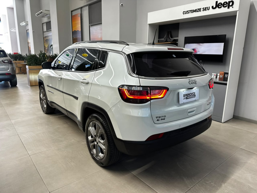 jeep compass 1.3 t270 turbo flex longitude at6 23/23 seminovo5