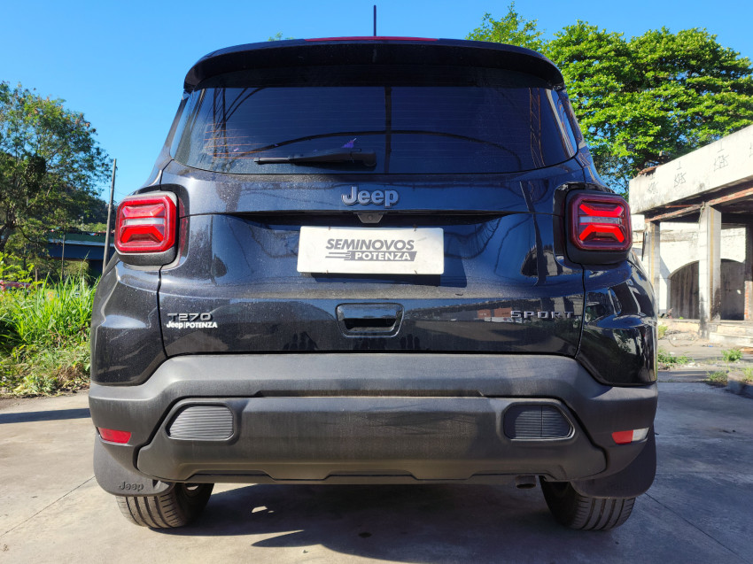 jeep renegade 1.3 t270 turbo flex sport altitude at6 25/25 seminovo3