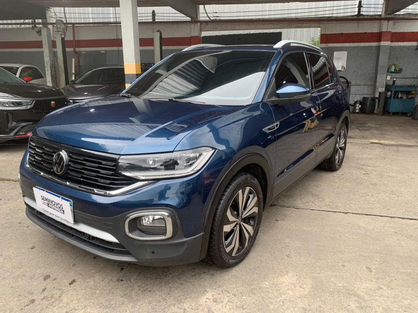 volkswagen t-cross 1.4 250 tsi total flex highline at 23/24 seminovo2
