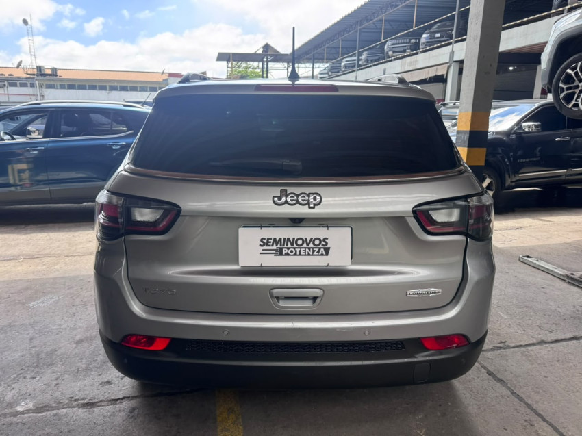 JEEP COMPASS 1.3 T270 TURBO FLEX LONGITUDE AT6 22/22 SEMINOVO4
