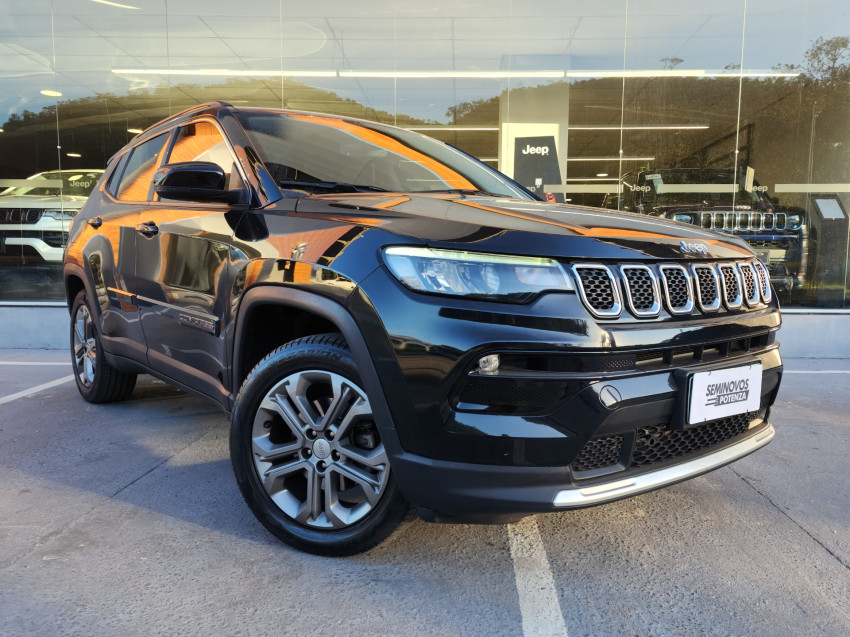 jeep compass 1.3 t270 turbo flex longitude at6 22/23 seminovo jeep compass 1.3 t270 turbo flex longitude at6 22/23 seminovo