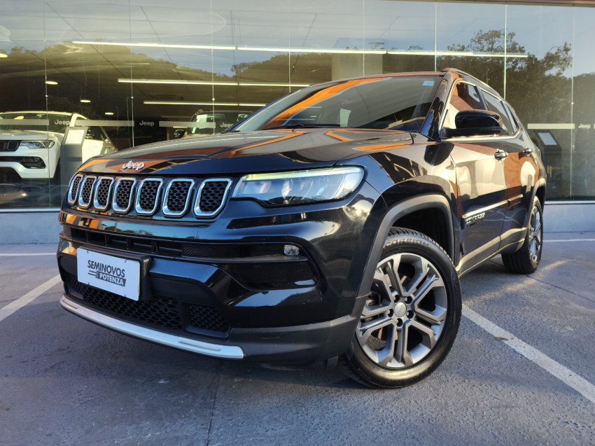 jeep compass 1.3 t270 turbo flex longitude at6 22/23 seminovo jeep compass 1.3 t270 turbo flex longitude at6 22/23 seminovo