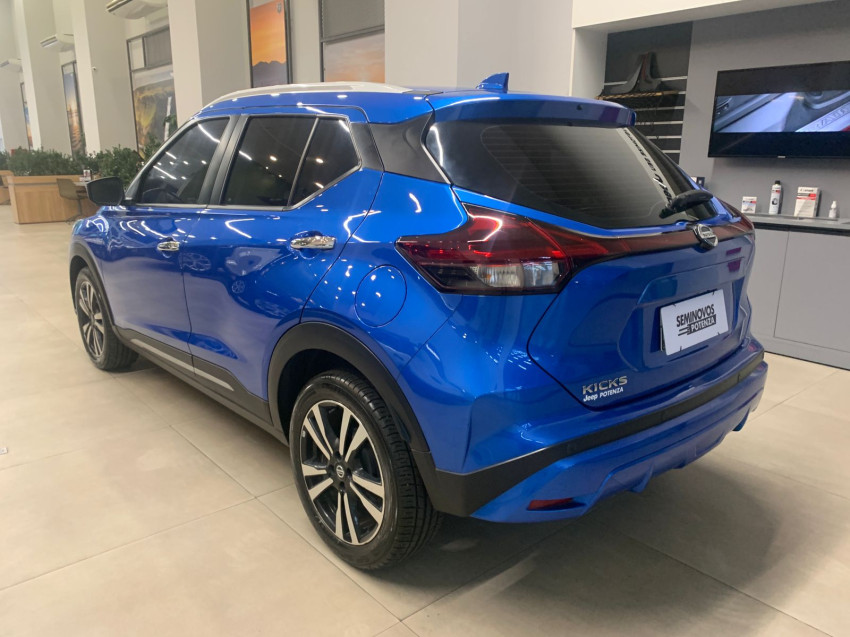 nissan kicks 1.6 16v flexstart exclusive xtronic 21/22 seminovo5