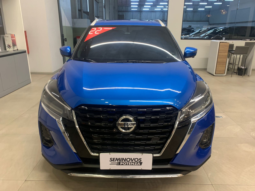nissan kicks 1.6 16v flexstart exclusive xtronic 21/22 seminovo