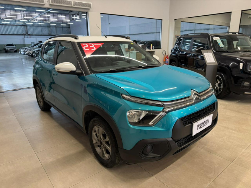 citroen c3 1.0 firefly flex feel man 22/23 seminovo1