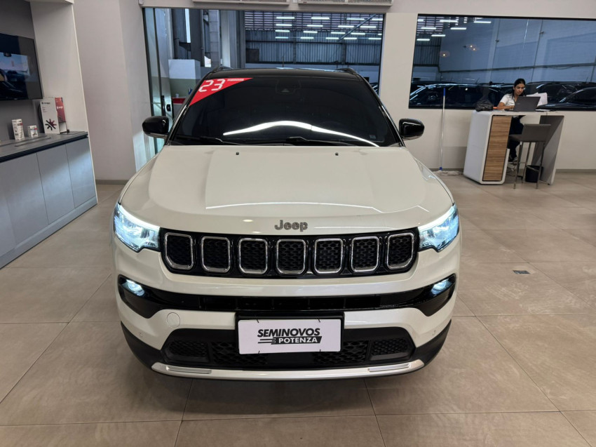 jeep compass 1.3 t270 turbo flex limited at6 22/23 seminovo