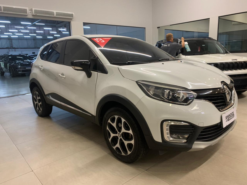renault captur 1.6 16v sce flex intense x-tronic 18/19 seminovo1