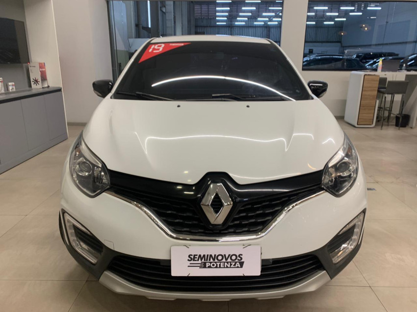 renault captur 1.6 16v sce flex intense x-tronic 18/19 seminovo