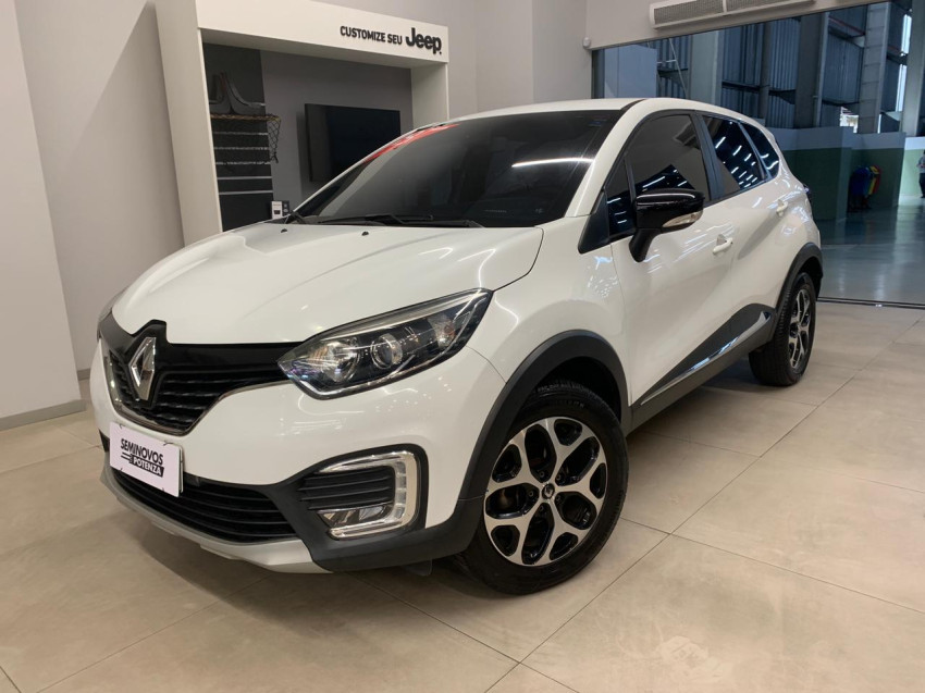 renault captur 1.6 16v sce flex intense x-tronic 18/19 seminovo2