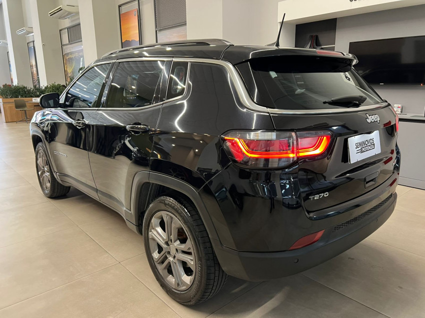 jeep compass 1.3 t270 turbo flex longitude at6 23/23 seminovo5