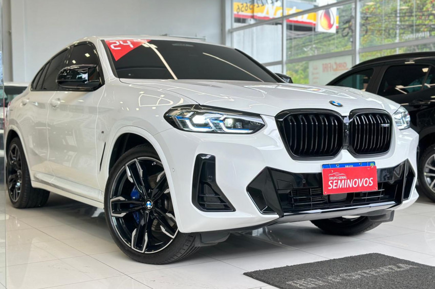 bmw x4 3.0 twinpower gasolina m40i steptronic 24/24 seminovo1