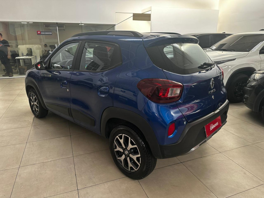 renault kwid 1.0 12v sce flex outsider man 22/23 seminovo4