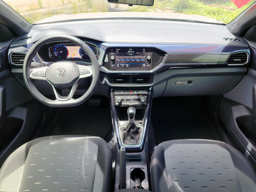 volkswagen t-cross 1.0 200 tsi total flex comfortline at 21/22 seminovo7