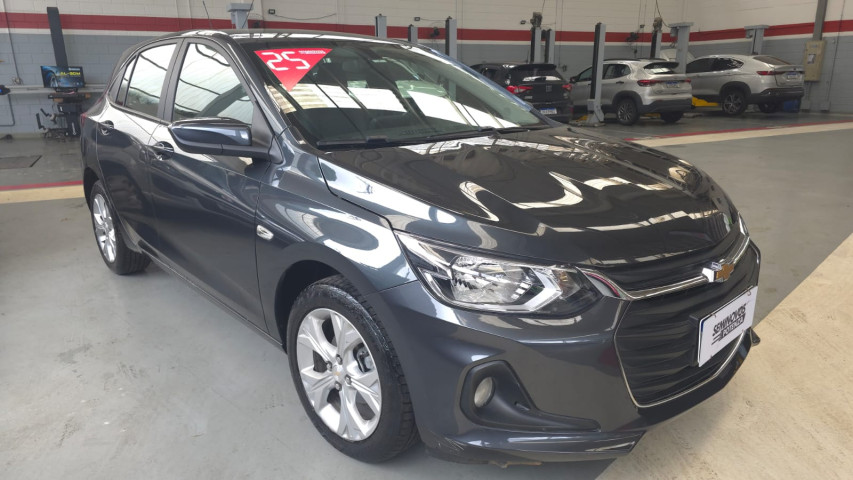 chevrolet onix 1.0 turbo flex ltz at 24/25 seminovo1