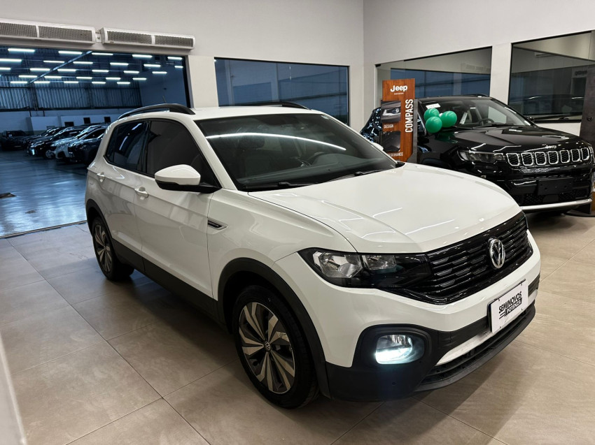 volkswagen t-cross 1.0 200 tsi total flex comfortline at 19/20 seminovo1
