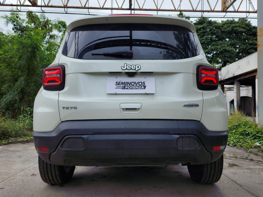 jeep renegade 1.3 t270 turbo flex longitude at6 23/24 seminovo3