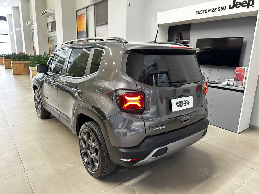 jeep renegade 1.3 t270 turbo flex s 4x4 at9 23/23 seminovo5