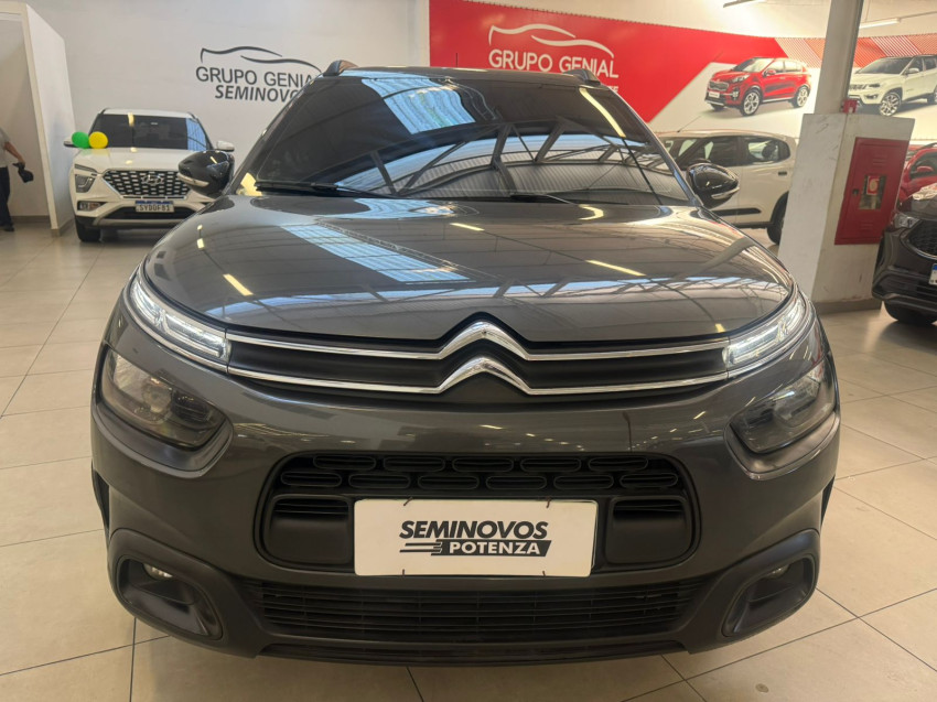 citroen c4 cactus 1.6 vti 120 flex feel pack eat6 22/22 seminovo