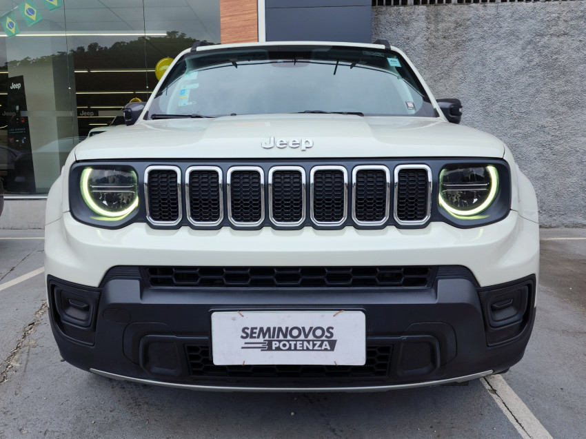 jeep renegade 1.3 t270 turbo flex longitude at6 24/25 seminovo0
