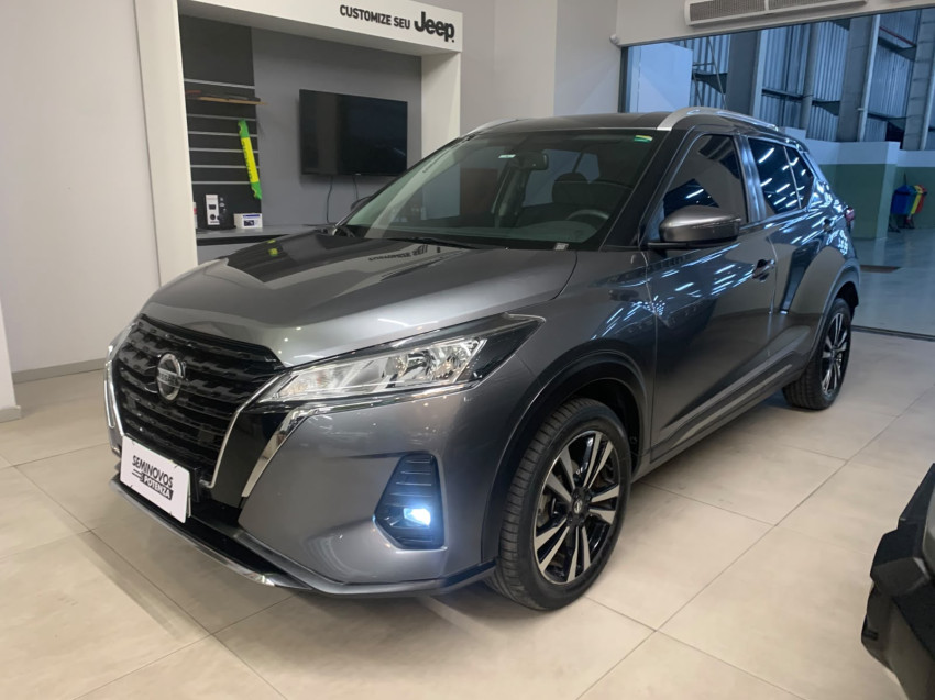 nissan kicks advanced xtronic cambio automatico flex motor 1.6 baixa km revisado e periciado10