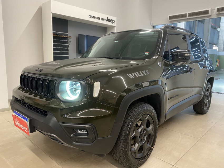 jeep renegade 1.3 t270 turbo flex willys 4x4 at9 24/25 seminovo2