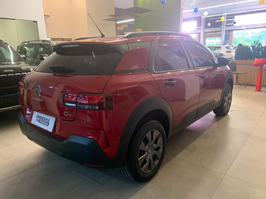 citroen cactus live automatico motor 1.6 flex c4 ano 2023 vermelho revisado novo demais2