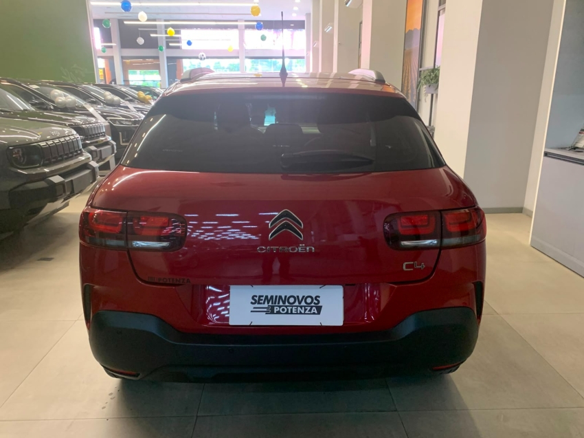 citroen cactus live automatico motor 1.6 flex c4 ano 2023 vermelho revisado novo demais3