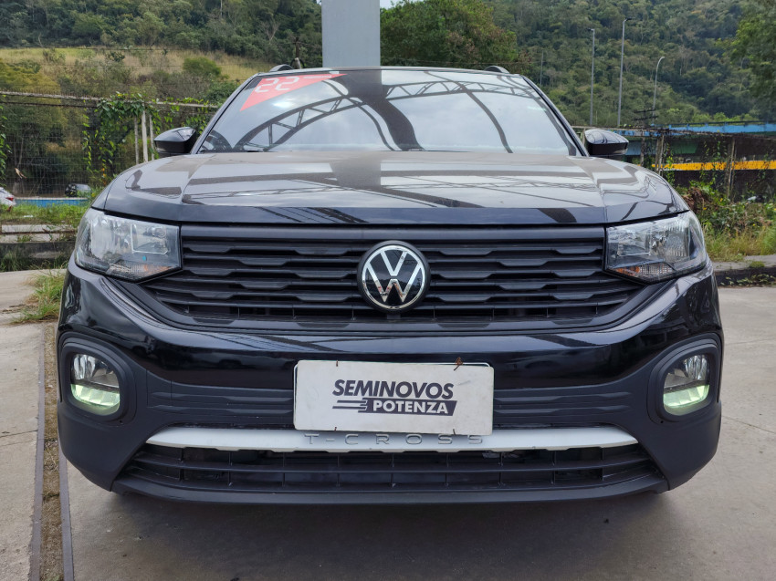 volkswagen t-cross 1.0 200 tsi total flex sense at 21/22 seminovo0