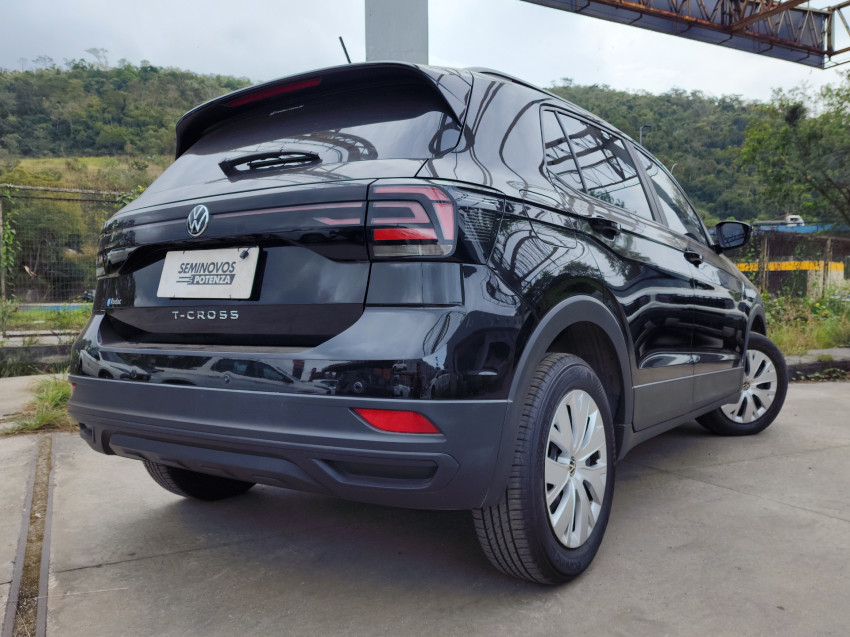 volkswagen t-cross 1.0 200 tsi total flex sense at 21/22 seminovo4