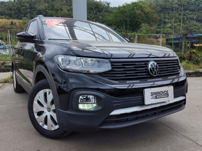 volkswagen t-cross 1.0 200 tsi total flex sense at 21/22 seminovo1