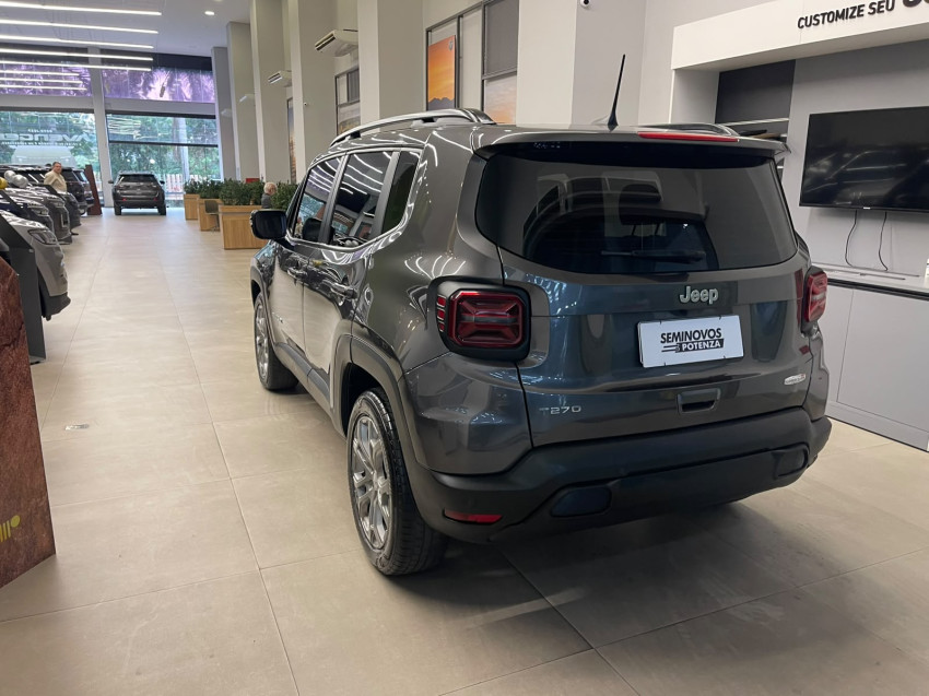 jeep renegade 1.3 t270 turbo flex longitude at6 25/25 seminovo3