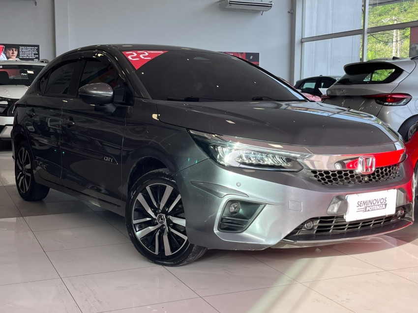 HONDA CITY 1.5 i-VTEC FLEX HATCH TOURING CVT 22/22 SEMINOVO0