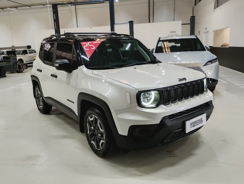 JEEP RENEGADE 1.3 T270 TURBO FLEX ALTITUDE AT6 24/25 SEMINOVO0