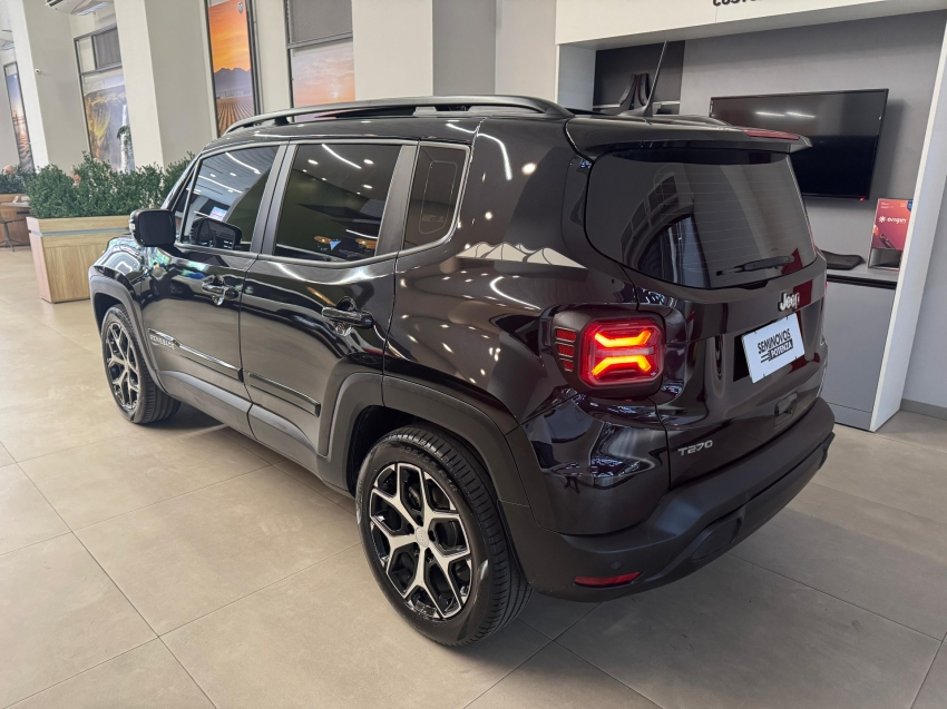 jeep renegade 1.3 t270 turbo flex sahara at6 24/25 seminovo
