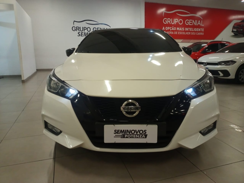 nissan versa 1.6 16v flex sense xtronic 21/22 seminovo