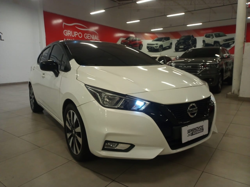 nissan versa 1.6 16v flex sense xtronic 21/22 seminovo