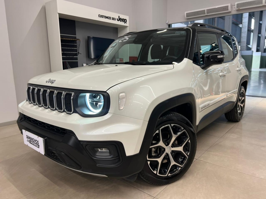 jeep renegade 1.3 t270 turbo flex sahara at6 24/25 seminovo