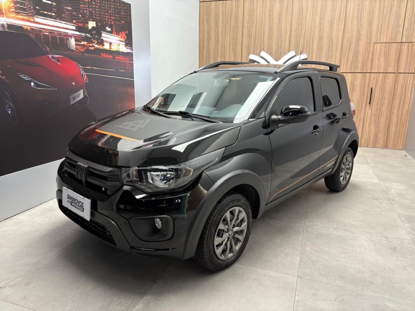 fiat mobi 1.0 firefly flex trekking man 24/25 seminovo