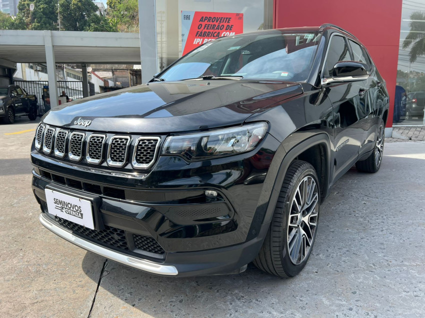 jeep compass 1.3 t270 turbo flex limited at6 23/23 seminovo jeep compass 1.3 t270 turbo flex limited at6 23/23 seminovo