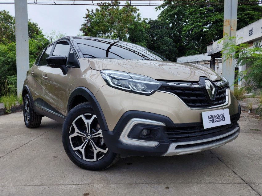 renault captur 1.3 tce flex iconic x-tronic 21/22 seminovo2