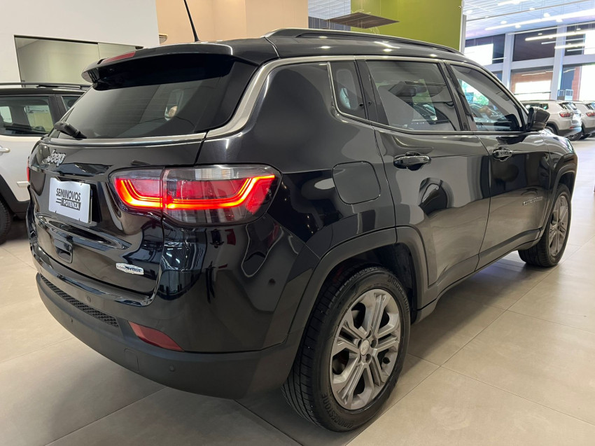 jeep compass 1.3 t270 turbo flex longitude at6 23/23 seminovo3