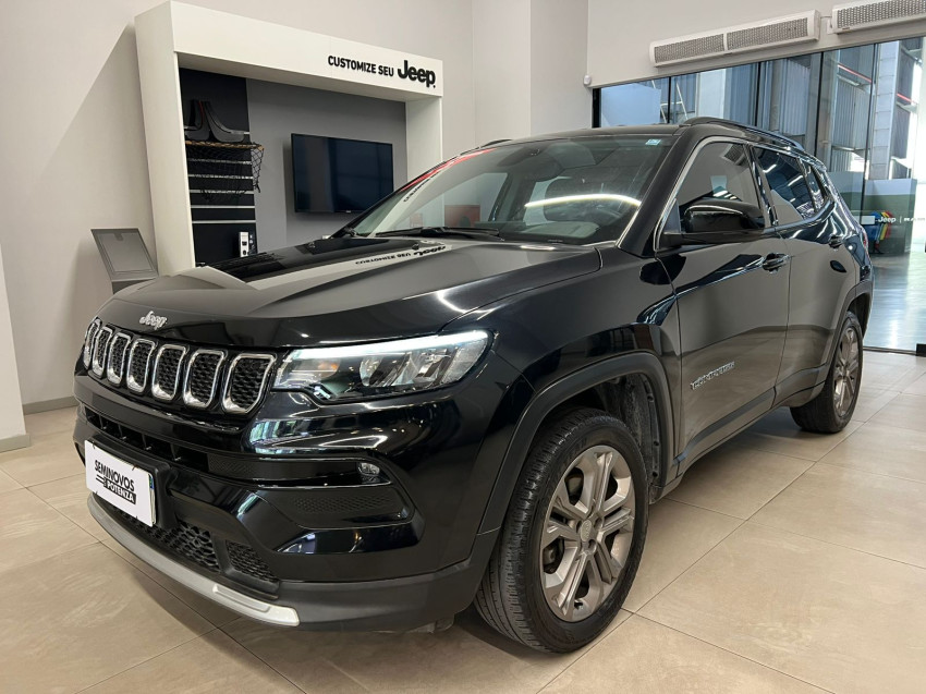 jeep compass 1.3 t270 turbo flex longitude at6 23/23 seminovo