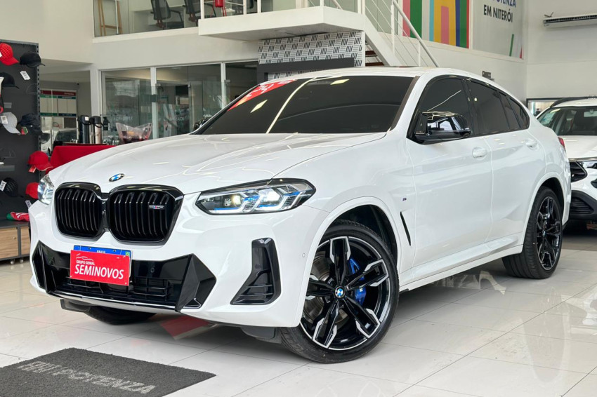 bmw x4 3.0 twinpower gasolina m40i steptronic 24/24 seminovo