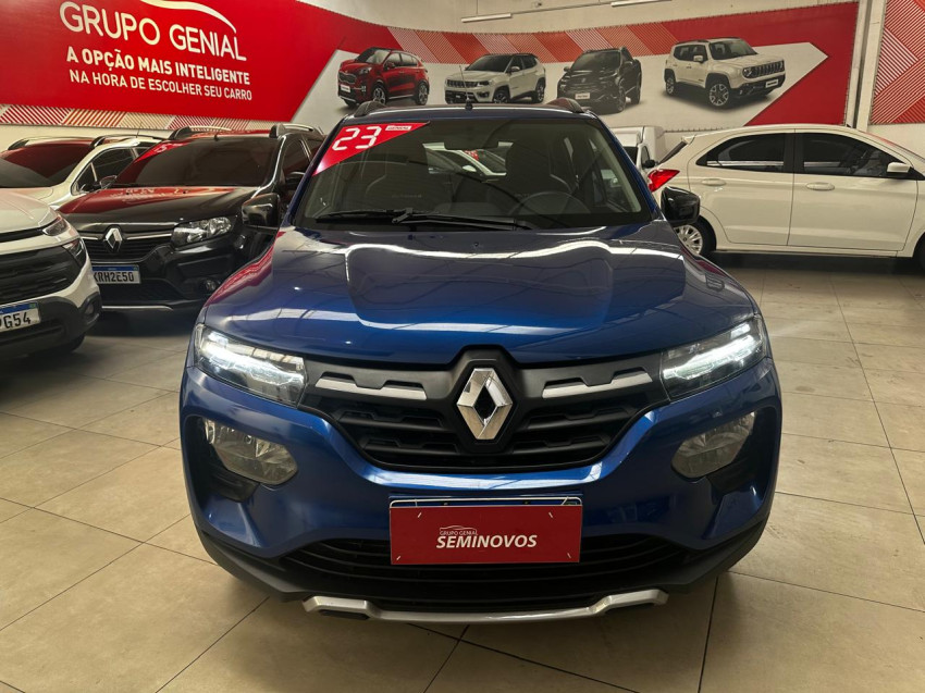 renault kwid 1.0 12v sce flex outsider man 22/23 seminovo1
