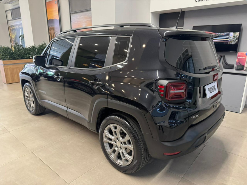 jeep renegade 1.3 t270 turbo flex longitude at6 24/25 seminovo5