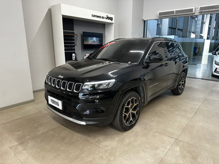 jeep compass 1.3 t270 turbo flex longitude at6 24/25 seminovo
