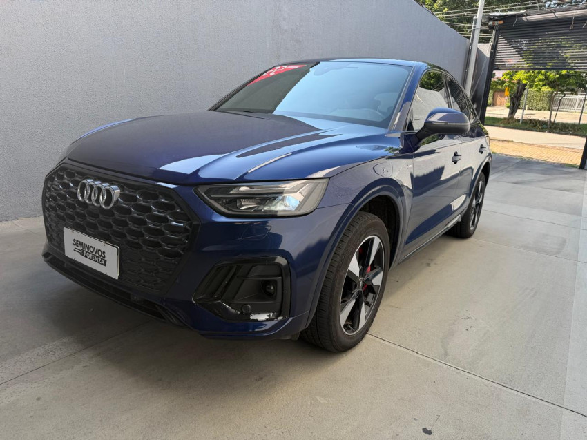 audi q5 2.0 55 tfsie phev sportback performance quattro s tronic 22/22 seminovo