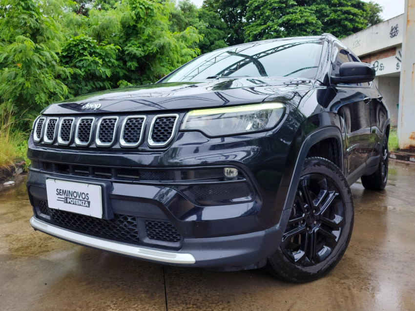 jeep compass 1.3 t270 turbo flex longitude at6 22/22 seminovo