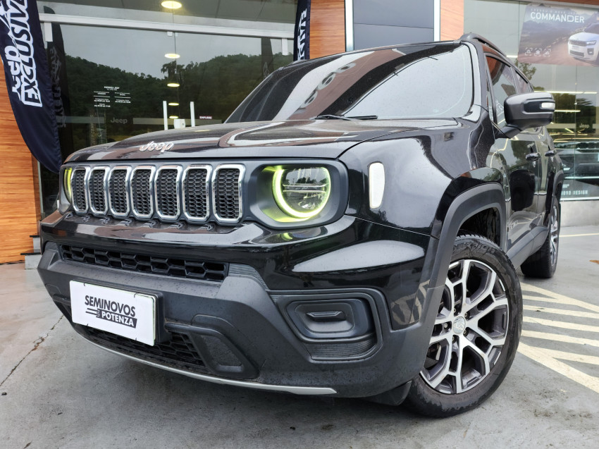 jeep renegade 1.3 t270 turbo flex longitude at6 23/24 seminovo